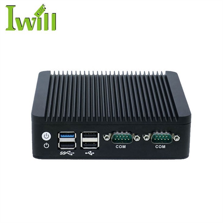X86 Mini Computer J1900 CPU Fanless PC
